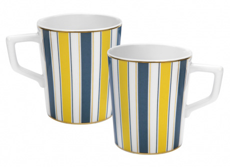 set de 2 mugs, Stripes